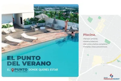 Departamento de 2 dormitorios en Venta en Las Lomas (Carmelitas), Asunción