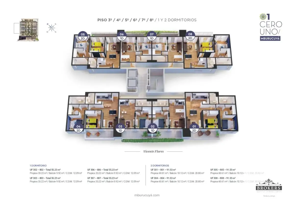 Apartamento de 2 quartos à Venda em Madame Lynch, Assunção - Image 16