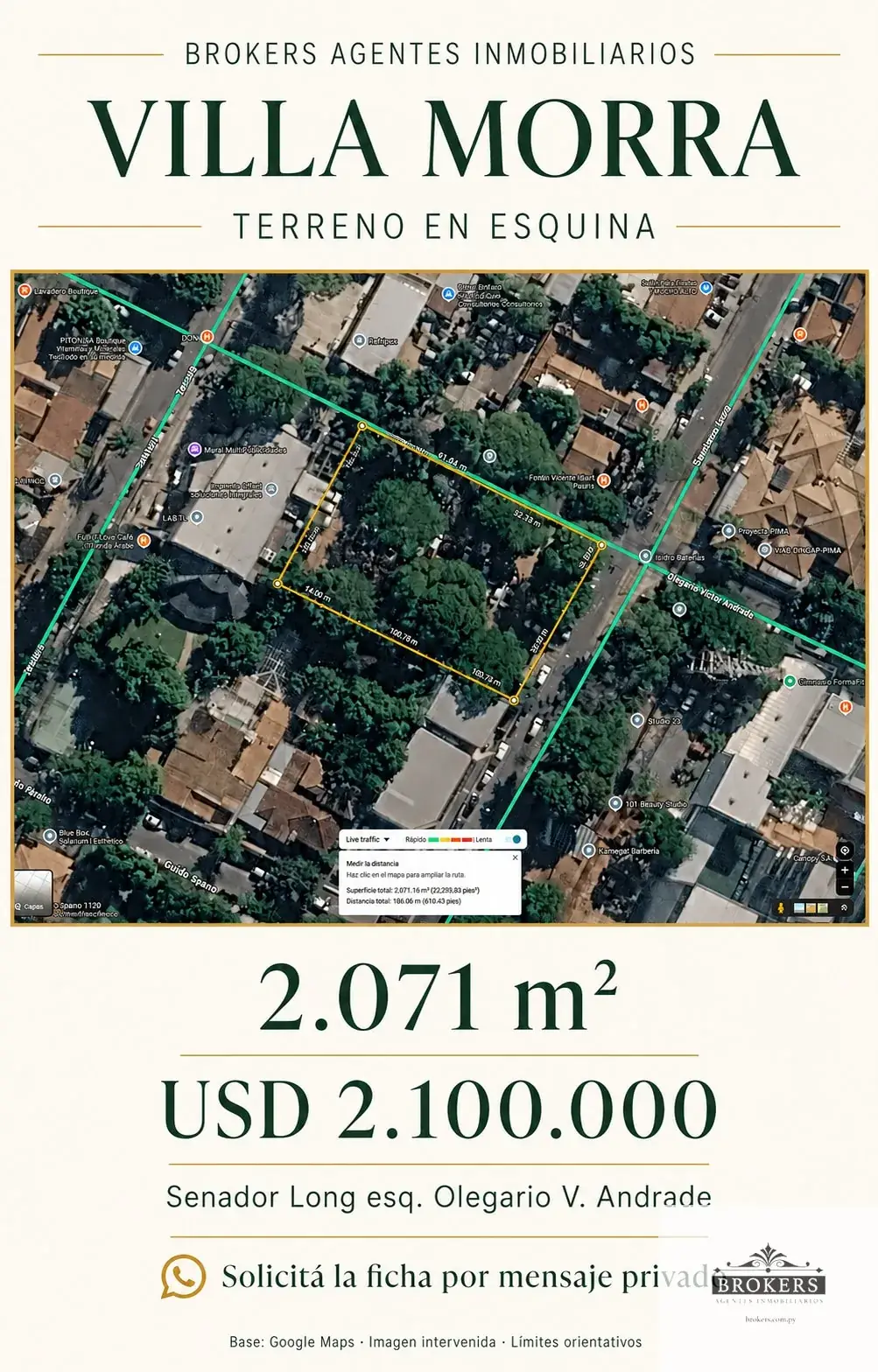 Terreno de 2,071m² en Venta en Villa Morra, Asunción - Image 6