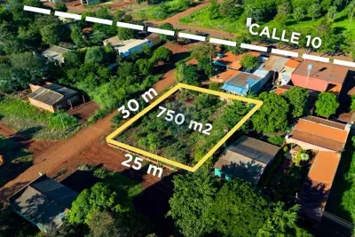 Terreno de 750m² en Venta en La chacra, Ciudad del Este