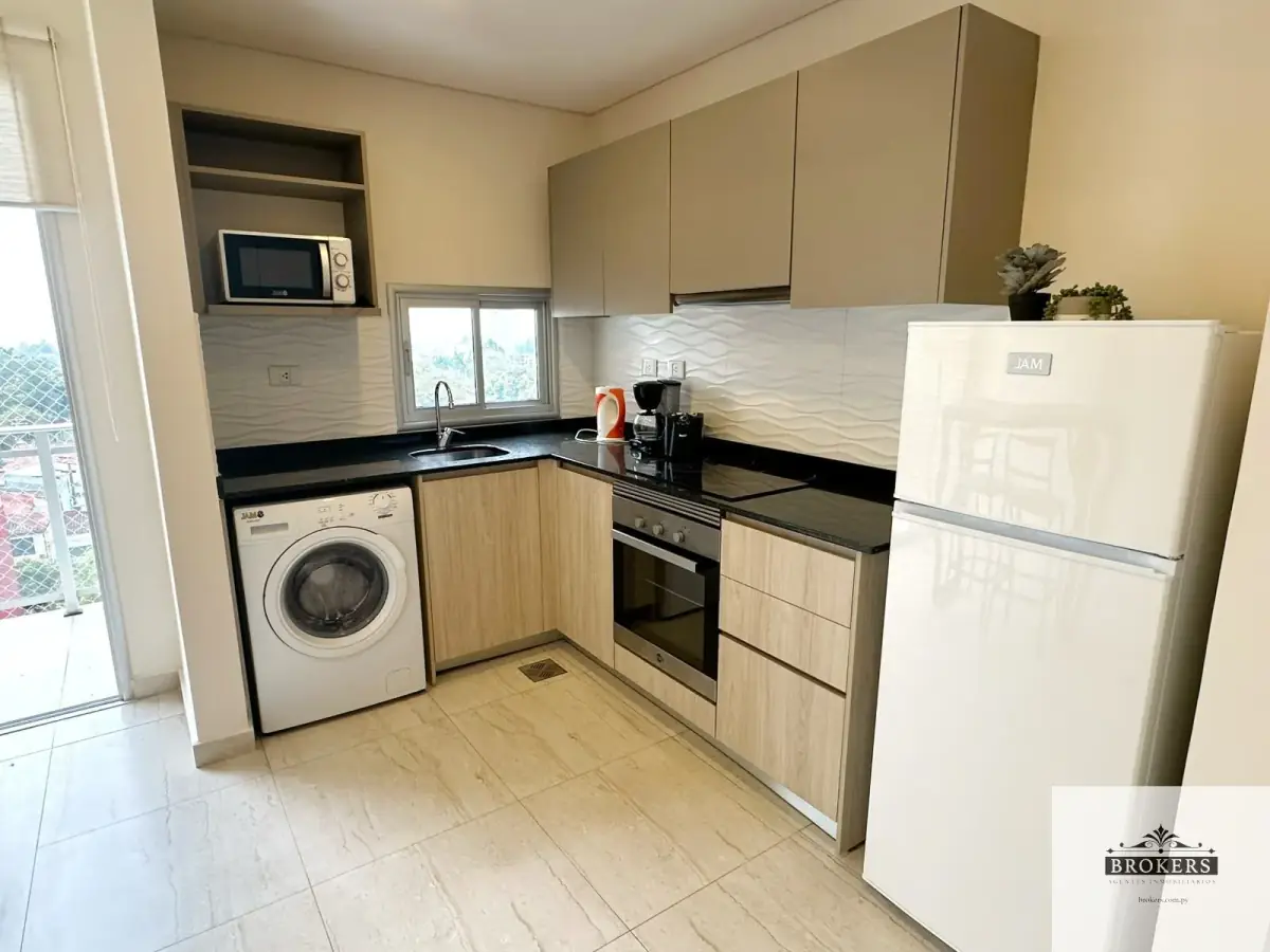 Apartamento de 1 quarto para Aluguel em Herrera, Assunção - Image 4
