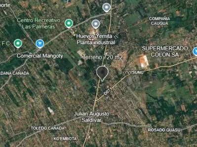 Terreno de 720m² en Venta en Julián Augusto Saldívar
