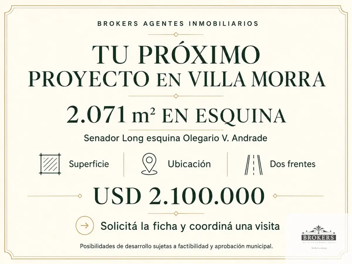 Terreno de 2,071m² en Venta en Villa Morra, Asunción - Image 3