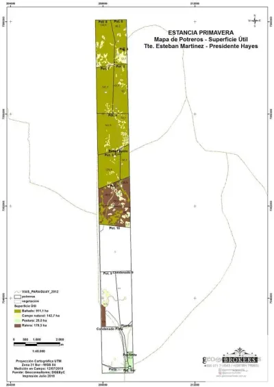 Terreno de 2,075m² en Venta en Villa Hayes