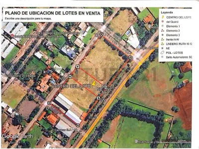Terreno de 600m² en Venta en manzana 363, Salto del Guairá