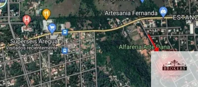 Terreno de 720m² en Venta en Areguá