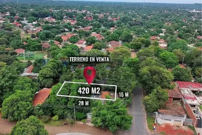 Terreno de 420m² en Venta en Villa Industrial, San Lorenzo