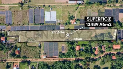 Terreno de 13,489m² en Venta en Estanzuela, Itauguá