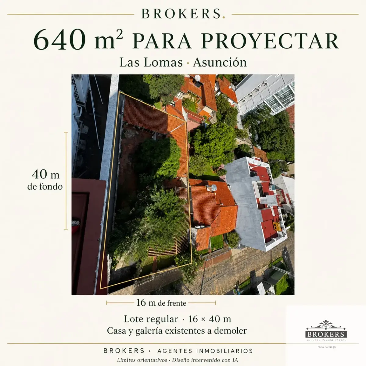 Terreno de 640m² à Venda em Las Lomas (Carmelitas), Assunção - Image 3