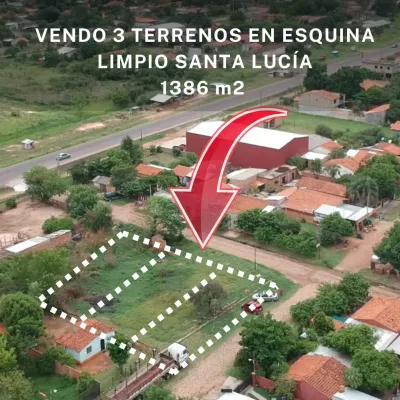 Terreno de 1,389m² en Venta en Limpio