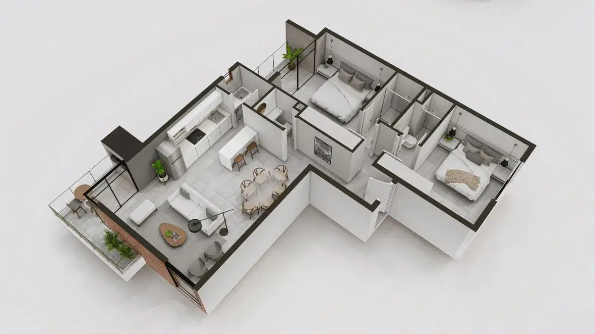 2-Bedroom Apartment for Sale in Santísima Trinidad, Asunción