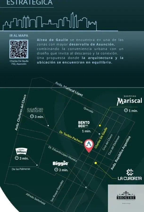 Departamento de 1 dormitorio en Venta en Recoleta, Asunción - Image 3