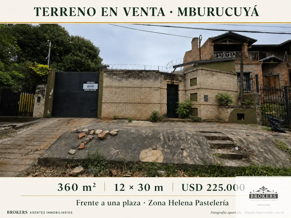 Terreno de 360m² en Venta en Mburucuyá, Asunción - Image 3
