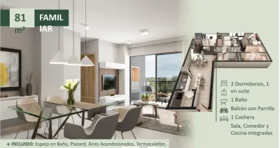 Apartamento de 2 quartos à Venda em Laguna Grande, Fernando de la Mora