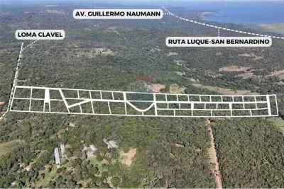 Terreno de 1,225m² en Venta en Areguá