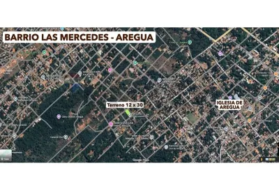Terreno de 360m² en Venta en Las Mercedes, Areguá