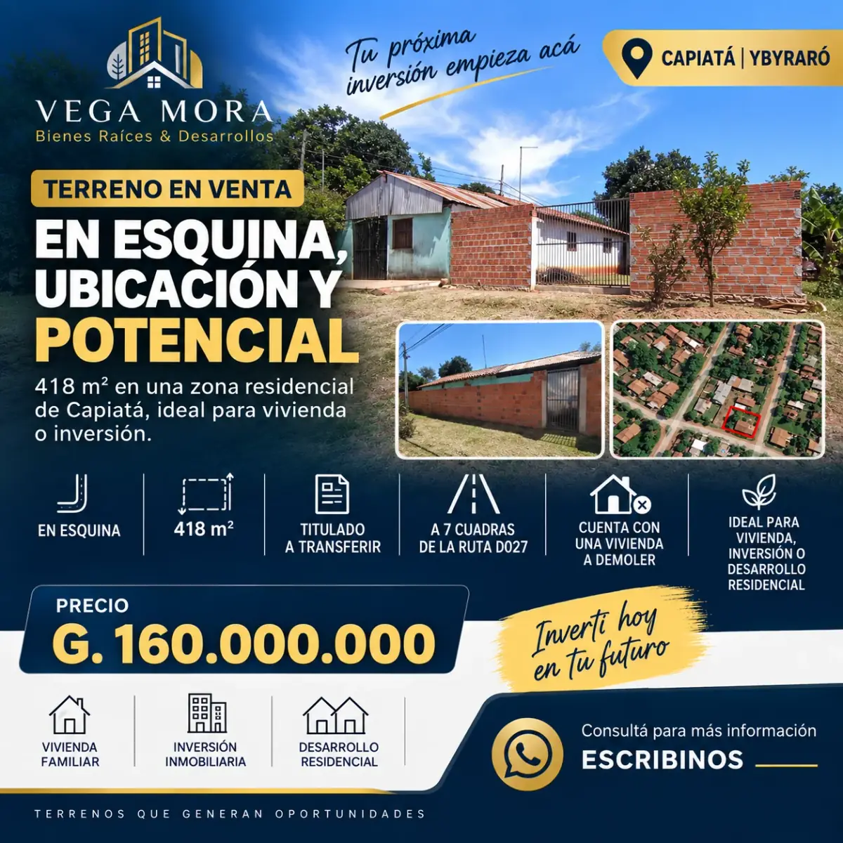 Terreno de 418m² à Venda em Capiatá - Image 7