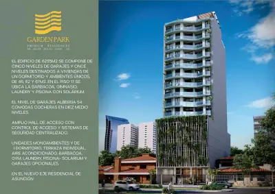 Departamento de 1 dormitorio en Venta en Carmelitas, Asunción