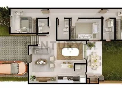 Casa de 3 dormitorios en Venta en Mora Kue, Luque