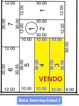 Terreno de 720m² en Venta en Juan León Mallorquín, Doctor Juan León Mallorquín