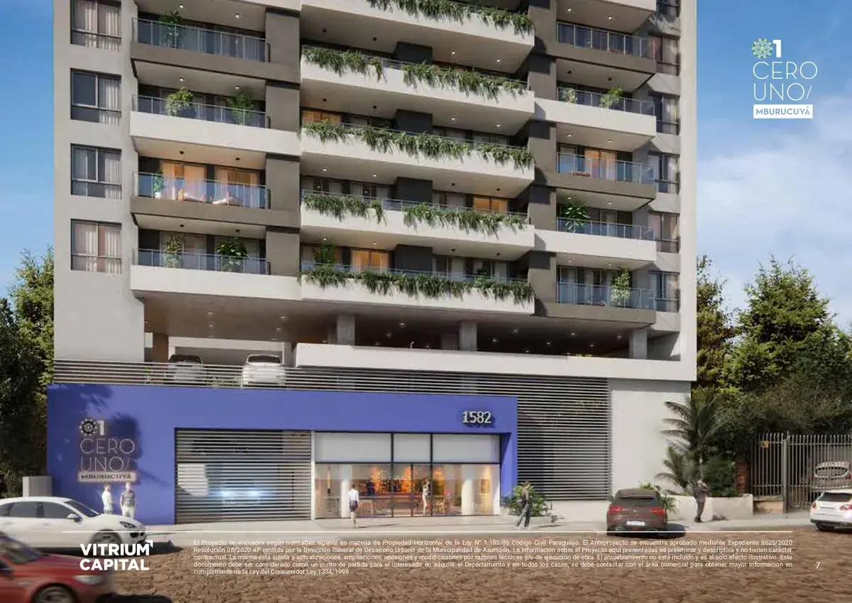 Apartamento de 2 dormitórios à Venda em Madame Lynch, Assunção - Image 3
