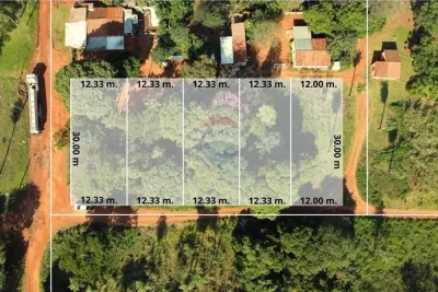 Terreno de 1,840m² en Venta en Areguá
