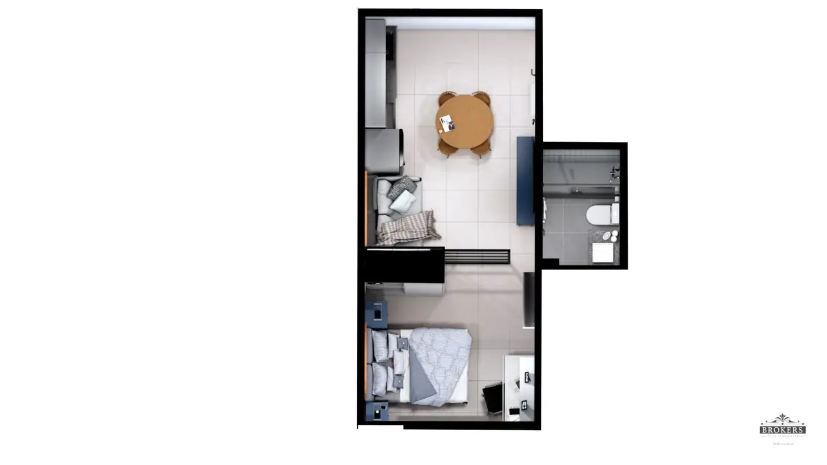 Departamento de 1 dormitorio en Venta en San Pablo, Asunción - Image 3