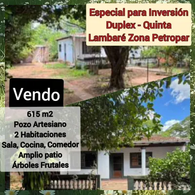 Casa de 2 dormitorios en Venta en Puerto Pabla, Lambaré