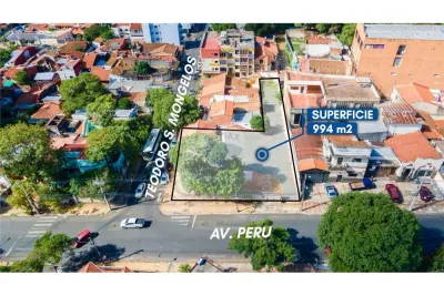 900m² Land for Sale in Pettirossi, Asunción