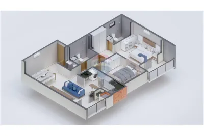 Apartamento de 2 Quartos à Venda no Centro, Fernando de la Mora