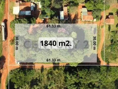 Terreno de 1,840m² en Venta en Areguá