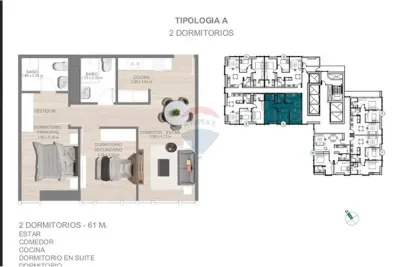 Apartamento de 2 quartos à venda em San Jorge, Assunção