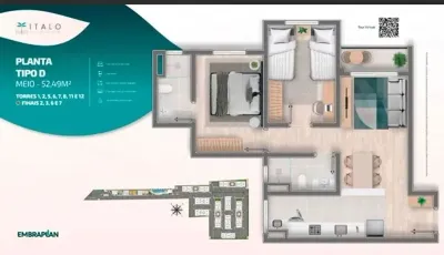 Italo Residencial Clube - Fase 1 e 2