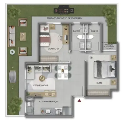 BE ALL Jaraguá Residence